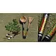 Rasoi ✯ Kutch lacquer ladles { Set of Two } ✯ 6